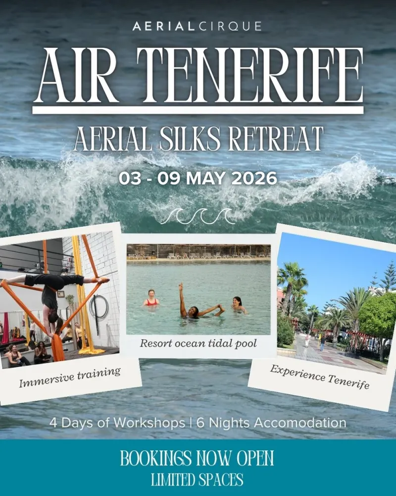 Aerial Cirque - AIR Tenerife: Aerial Silks Retreat poster