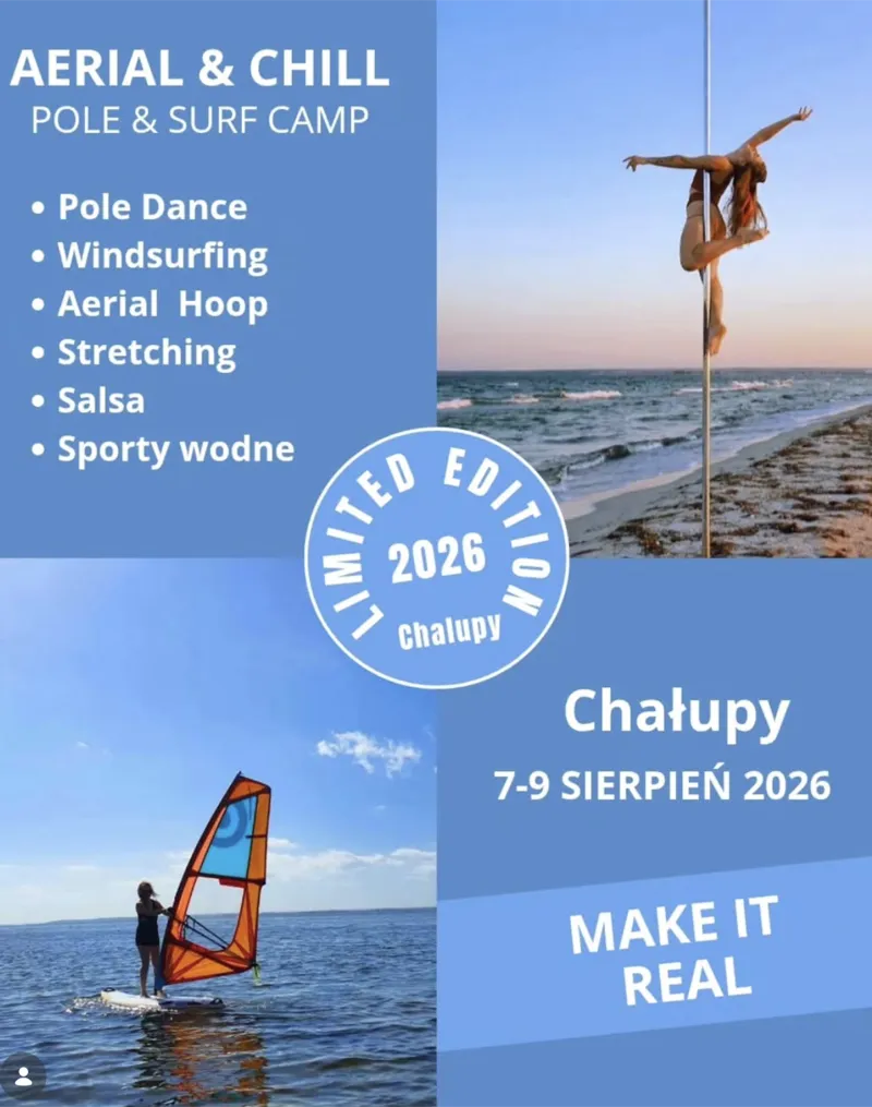 Duende Dance Studio - Aerial & Chill Pole & Surf Camp poster