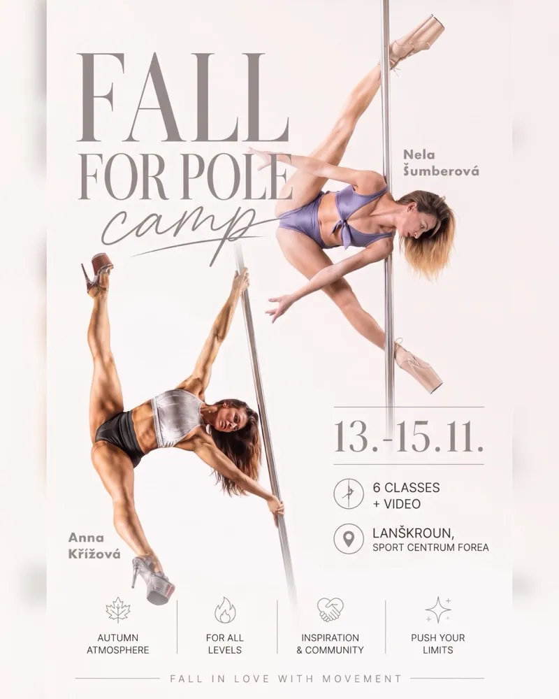 Fall for Pole Camp poster