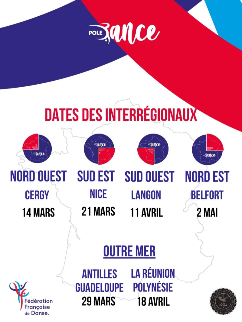 Championnats Interrégional La Réunion 2026 poster