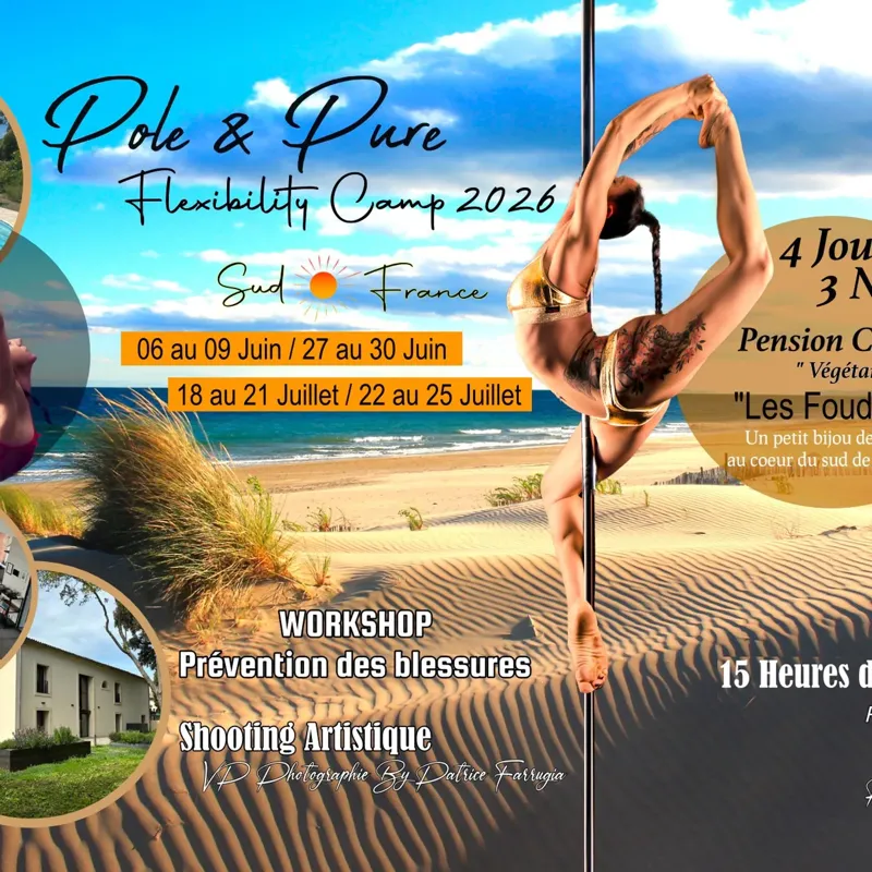 FlashPoleDance - Pole & Pure Flexibility Retreat (Session 1)