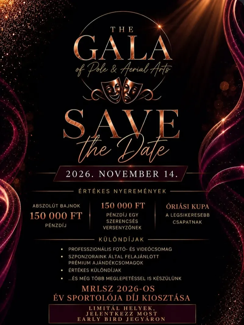 The Gala of Pole & Aerial Arts 2026 poster