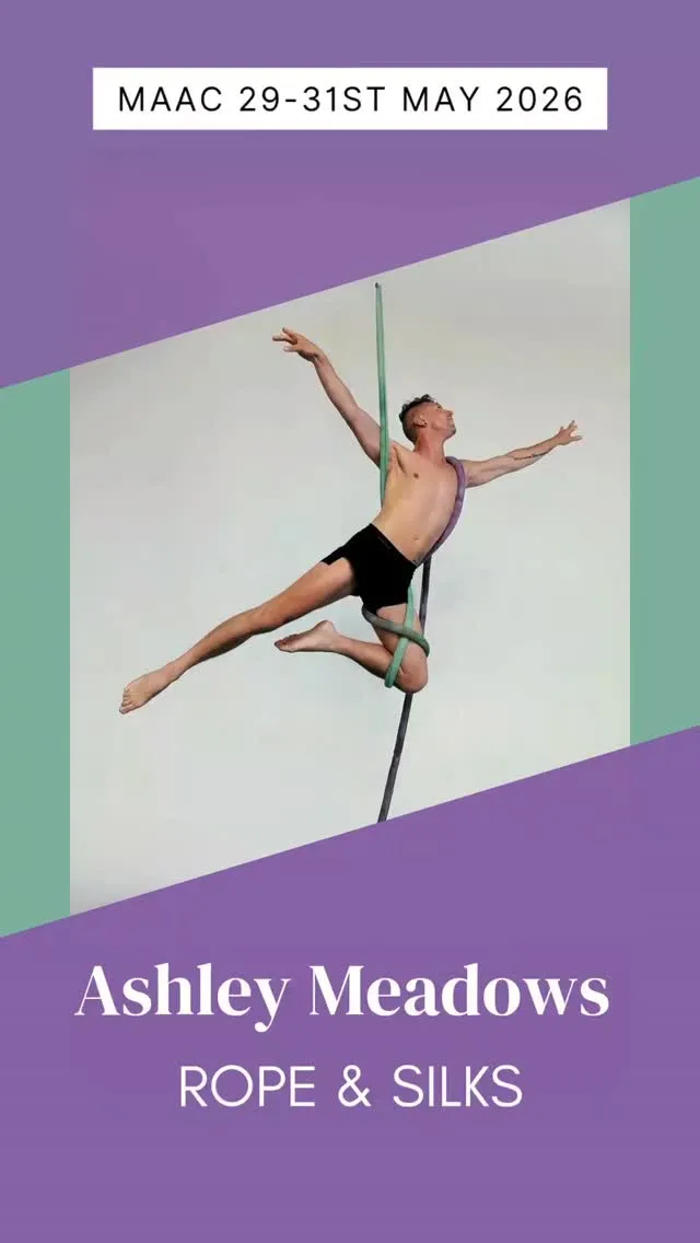 Manchester Aerial & Acrobatics Convention 2026 (MAAC) poster