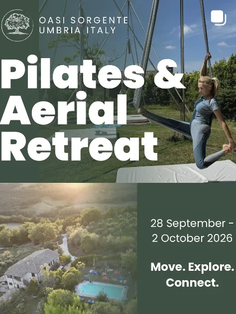 Oasi Sorgente - Pilates and Aerial Hammock Exploration poster