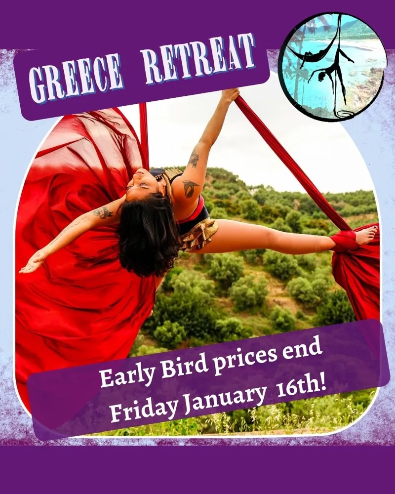 Paper Doll Militia - Aerial Retreat Crete (Week 2: Silks) poster