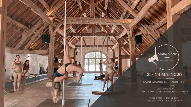 Pole Dance Orleans - Aerial Camp Pole Dance Orleans 2026 poster