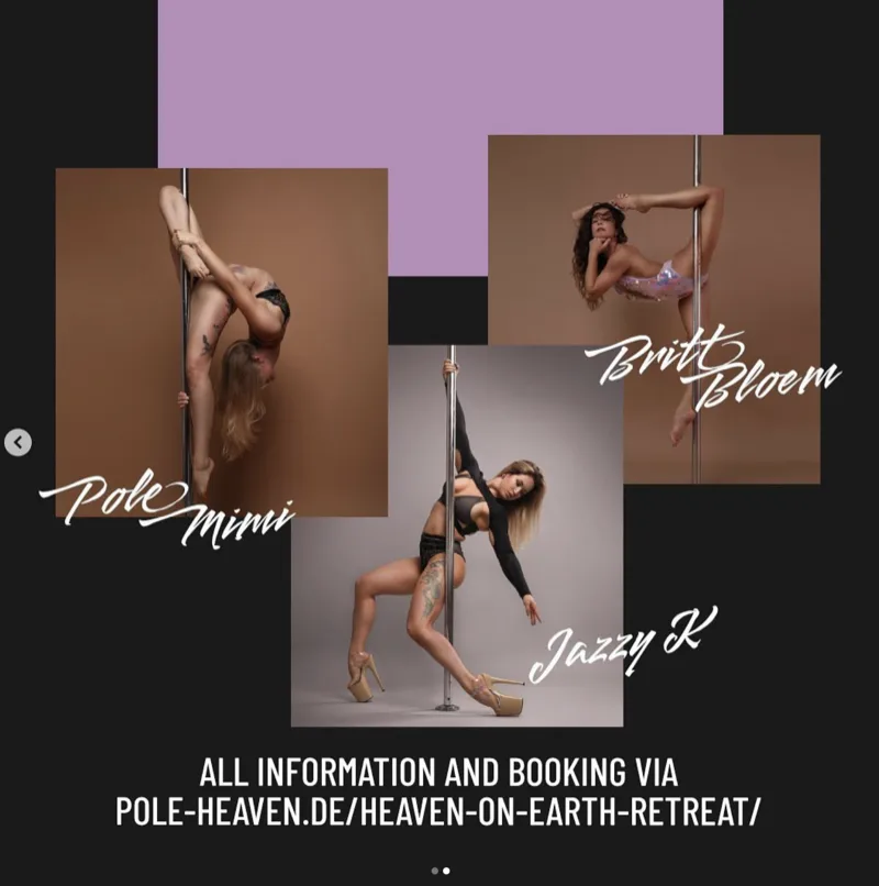 Pole Heaven - Heaven on Earth Retreat poster