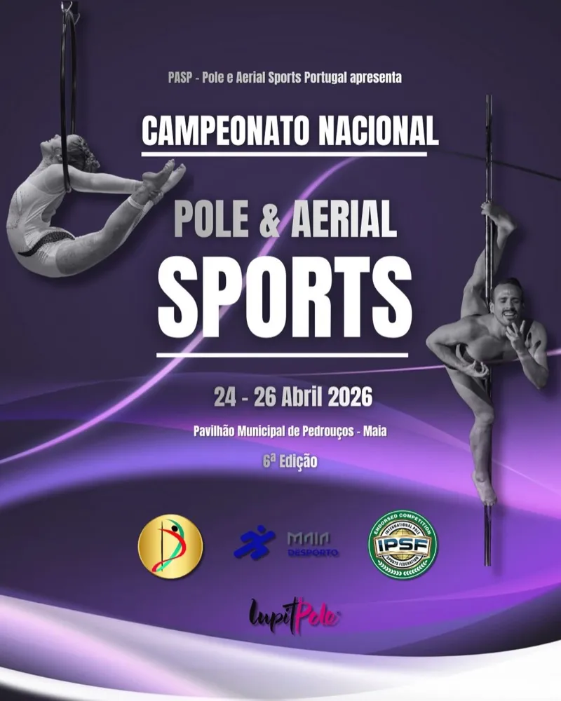 Portugal National Pole & Aerial Championship 2026 poster