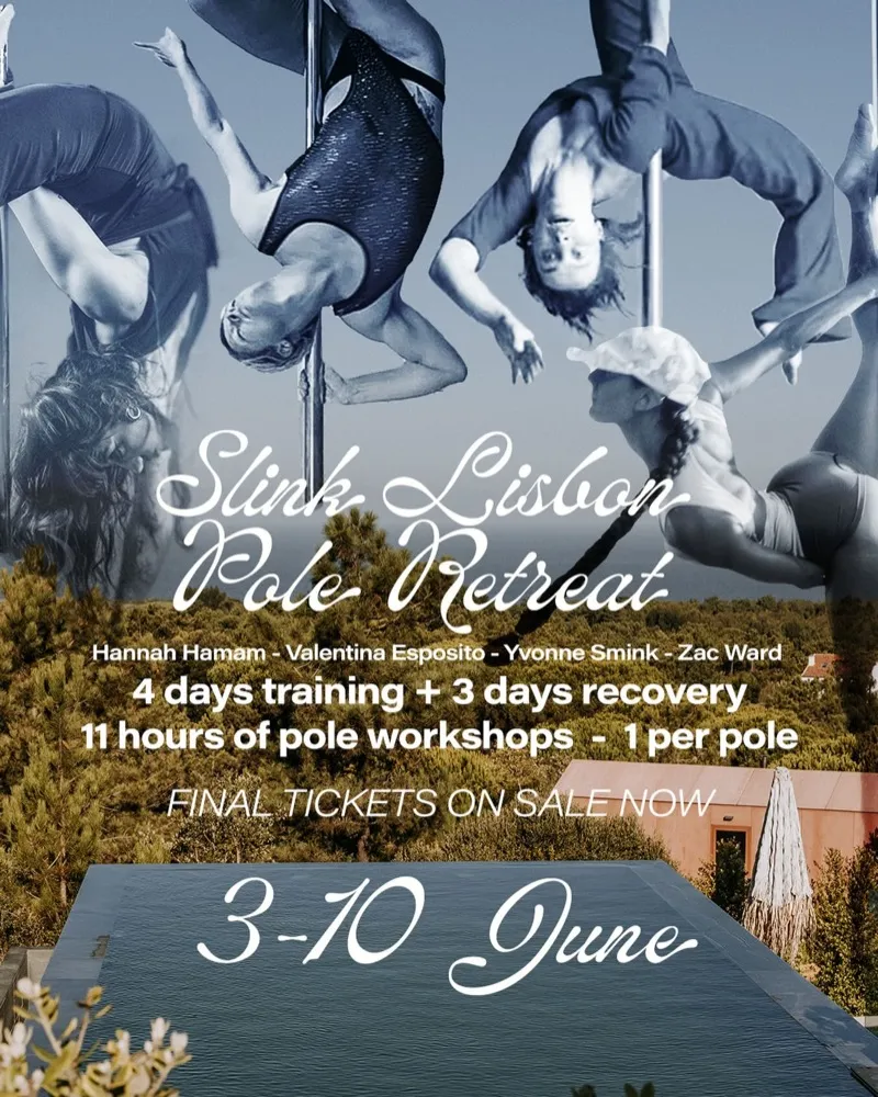 Slink Pole Studio - Slink Lisbon Retreat poster
