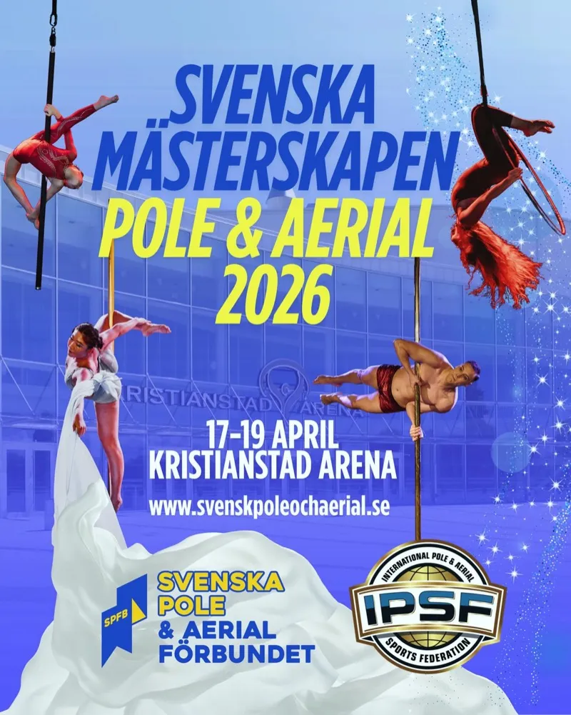 Sweden National Pole & Aerial Championship 2026 poster