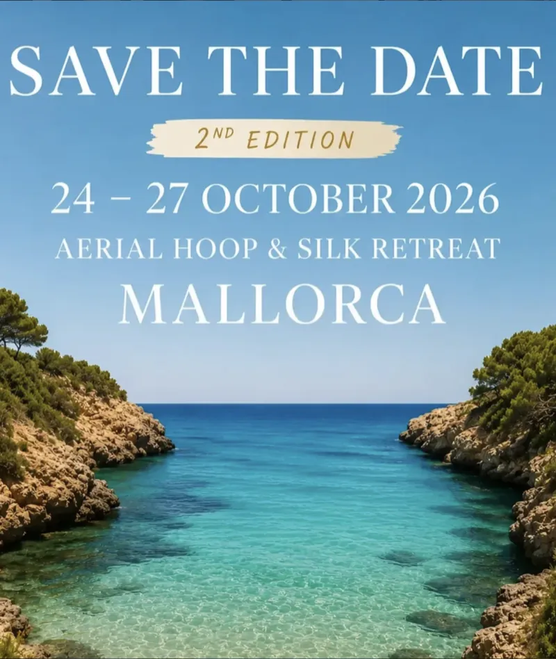 The Ladies Retreat - Aerial Hoop & Silks Mallorca poster