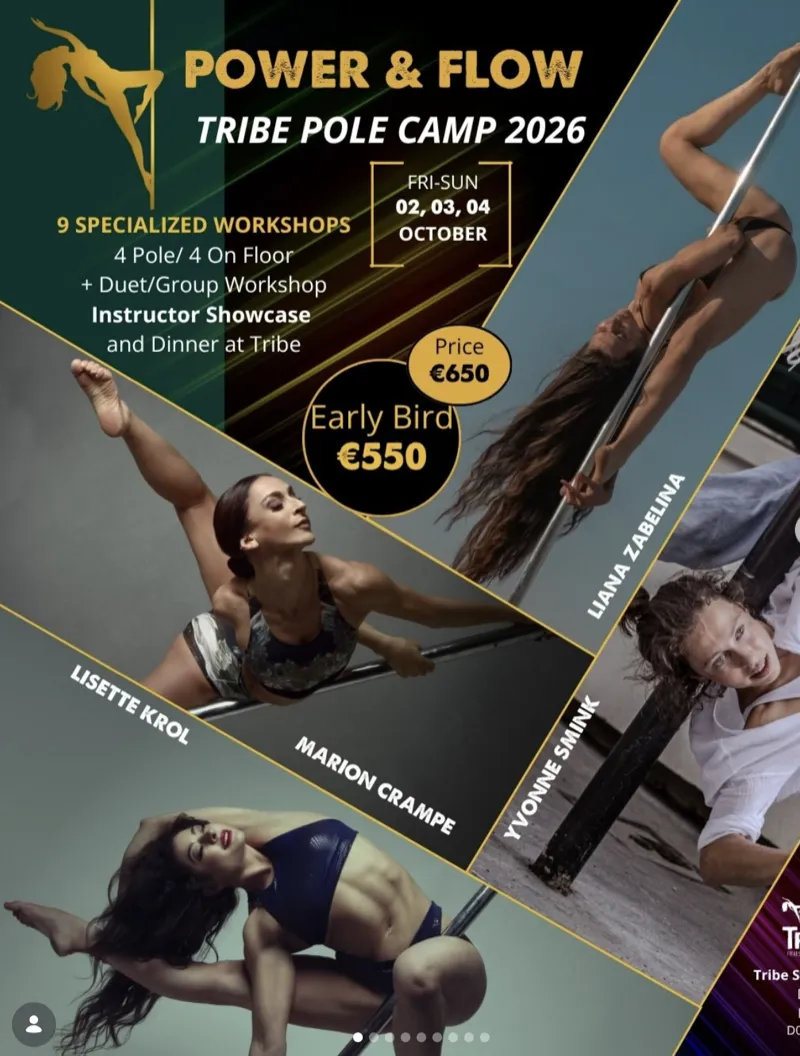 Tribe Fitness - Power & Flow Camp poster