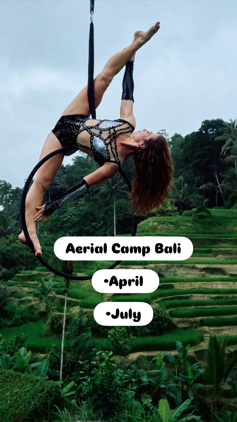 U Can Fly - Aerial Retreat Bali poster